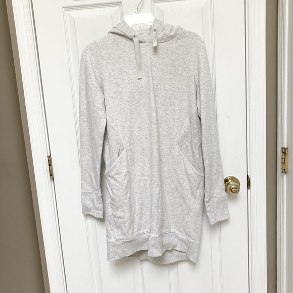 Athleta womens s triumph hoodie sweatshirt dress l - Picture 4 of 5